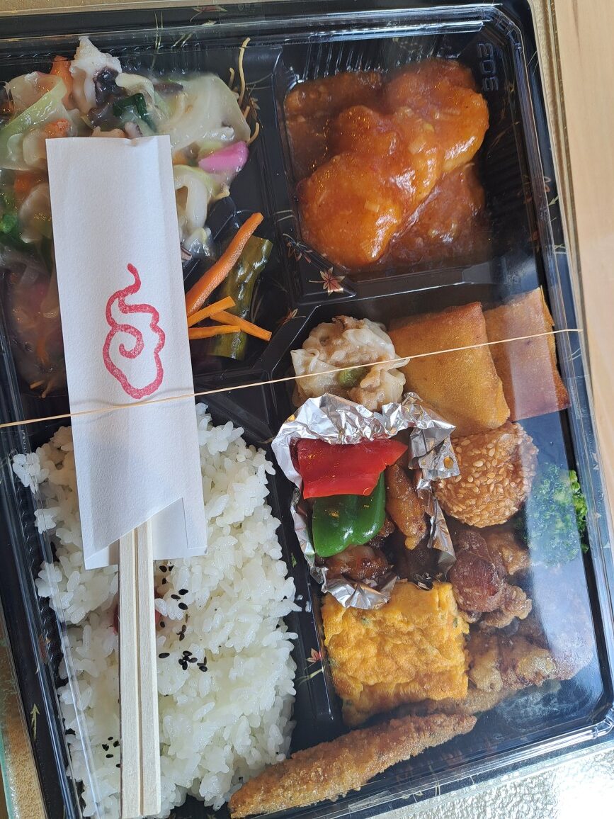 お勉強会・お弁当は中華はやかわさん